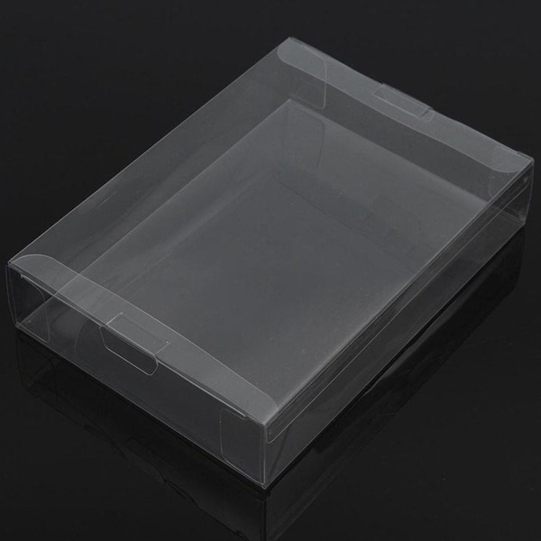 För SNES/N64 Game Card Protection Box Förvaringsbox Cartridge Box Protector Display Box