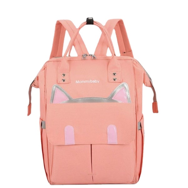 Women girl backpack shoulder bag schoolbag Mummy Bag Baby Diaper Bag out Multi-Functional Large-Capacity Pending Delivery Pink