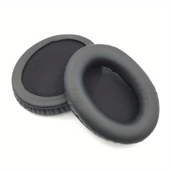1 par PU sorte ørepuder til Kingston HyperX Cloud2 HSCP Flight Stinger Alpha