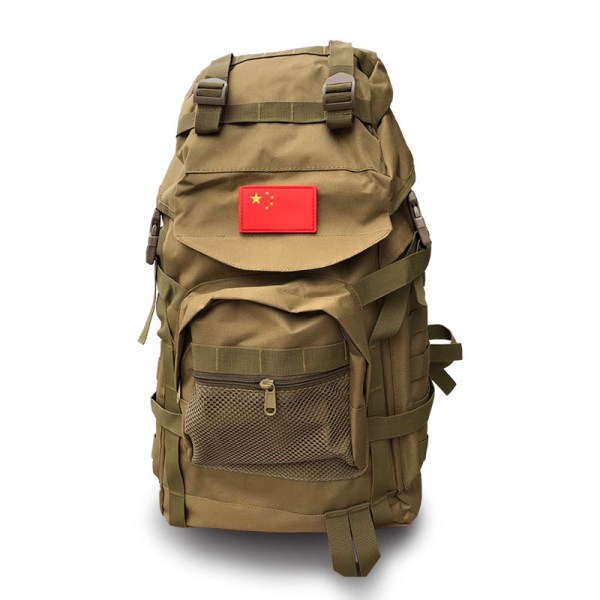 Kvinder pige rygsæk skuldertaske skoletaske Outdoor Sports Combat Bag Camouflage Vandtæt Stor Vandreture 50L Default Title