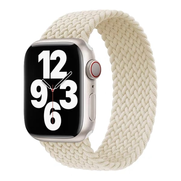 Urrem til Apple Watch iWatch 38/40/41mm XS elastisk enkelt loop Starlight farve