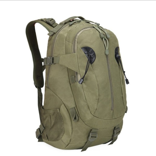 Vandring rygsæk Udendørs Sports Trip Army Camouflage dobbelt-skulder rygsæk Army Green 36-55L