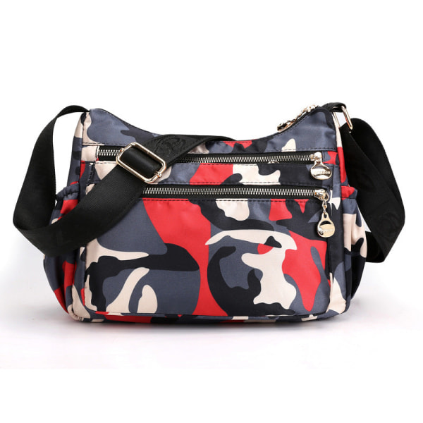 Dame Handbag Etnisk stil trykt mote Trendy oppbevaringsveske Camouflage