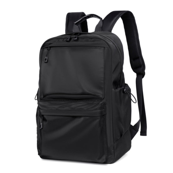 Rygsæk rejser Mænd Outdoor Travel College Studerende Enkel skuldertaske Classic black