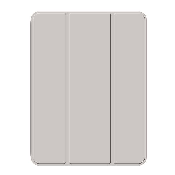 Stilig etui for iPad Mini6/Mini7 Grå Sidemontert Lær Flip