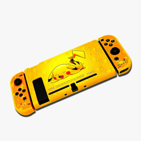 För Nintendo Switch Mobile Son Raccoon Game Console Skyddsskal NS Färgglada skal Cute Pikachu