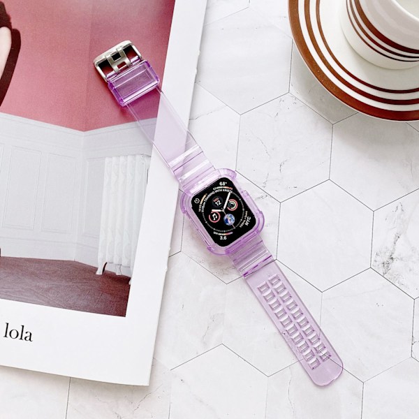Kellon ranneke Apple Watch iWatch 42mm 0. sukupolvi -02-violetti
