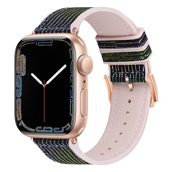 Urrem til Apple Watch iWatch 38/40/41mm sort guld