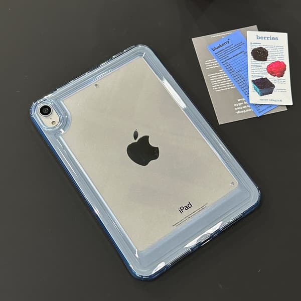 Stilig deksel for iPad mini4/5 blå transparent