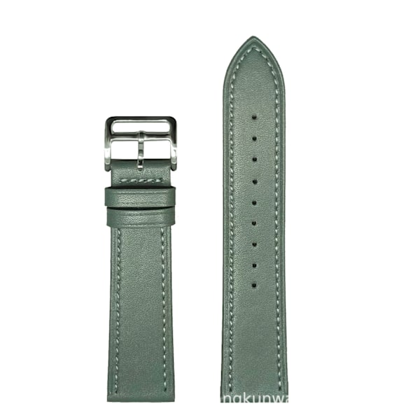 Klockarmband för Apple Watch iWatch 20mm japanskt spänne utan anslutning gråblå