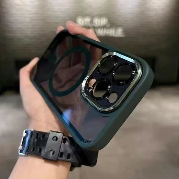 Etui til iPhone 17 PRO metal linse magnetisk montering