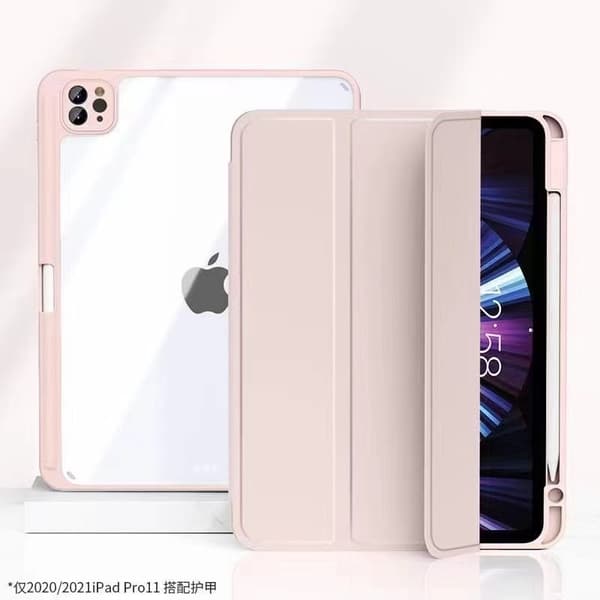 Stilig etui for iPad mini 4/5 okker magnetisk stativ