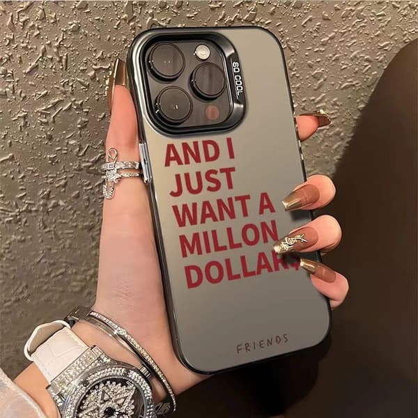 Deksel til iPhone 17 Pro Sølv og Svart