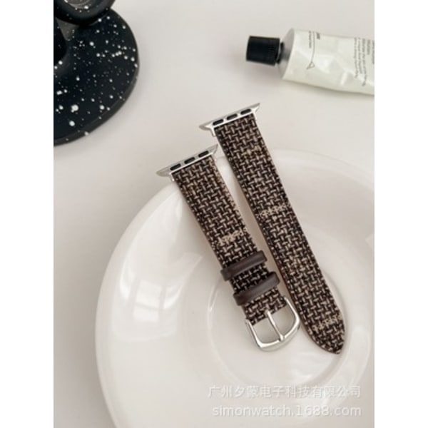Klockarmband för Apple Watch iWatch 38/40/41mm Fint Kors