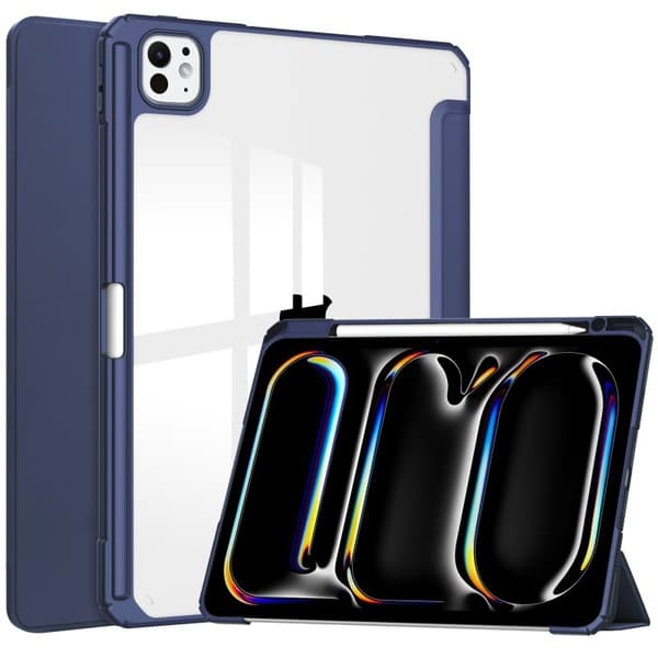 Stilfuldt etui til iPad Pro 11 2024 Navy