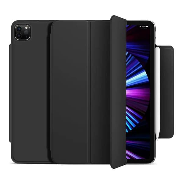Etui til iPad Pro 2018 Edition 11\" Sort Magnetisk Dobbeltsidet Klips Mini