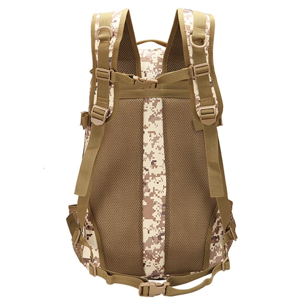 Vandring rygsæk Udendørs Sports Trip Army Camouflage dobbelt-skulder rygsæk Mud Color 36-55L