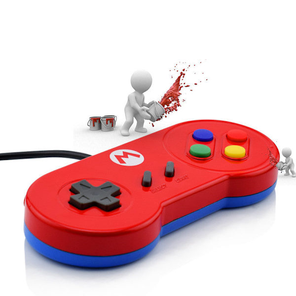 Super Handle US Wired Handle SNES Game Handle PC Handle TikTok Retro