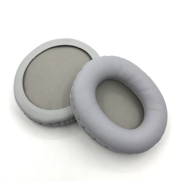 1 par grå øreputer for Kingston HyperX Stinger Smart Edition 7.1