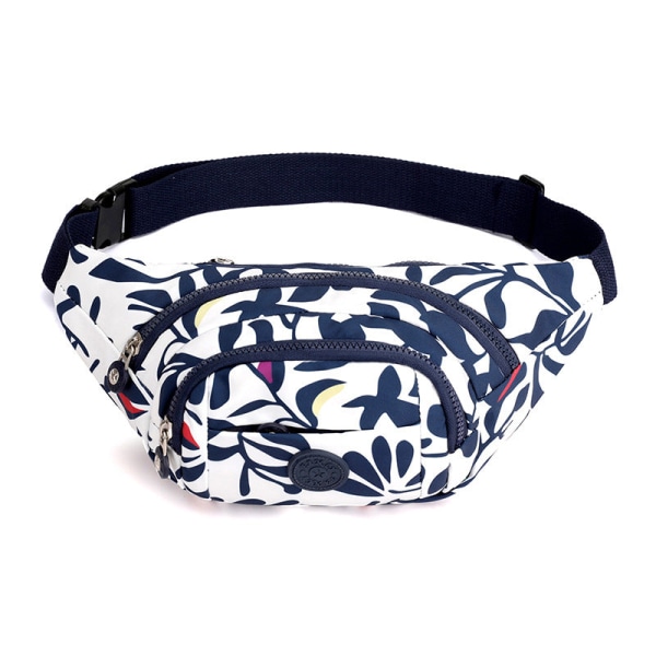Män kvinnor Fanny Pack Midjeväska Crossbody Fashion All-Match Sports One Shoulder Khaki letter