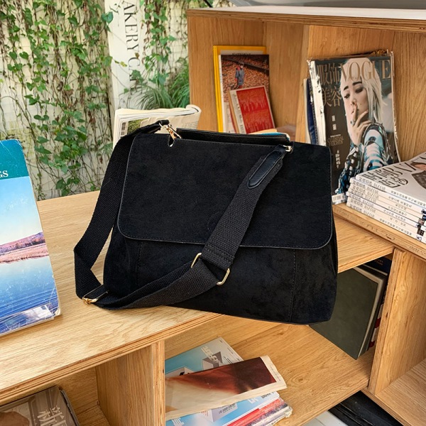 Women handbag Large-Capacity Crossbody Shoulder Tote Big Black