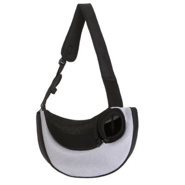 Miehet naiset Fanny Pack Vyötärölaukku Olka Koira Rinta Cross Body Go out Kannettava lemmikki L With White