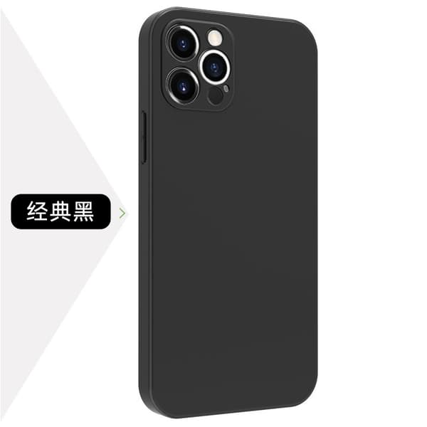 2 stk. etui til iPhone 17 Pro Max flydende silikone lige kant