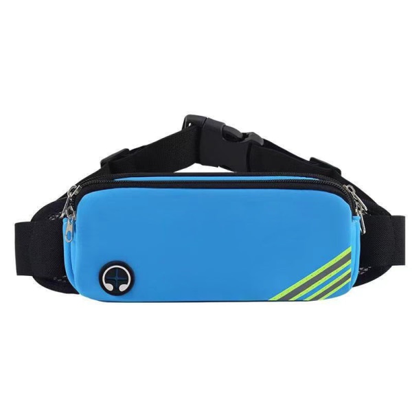 Menn kvinner Fanny Pack midjeveske Tettsittende usynlig multifunksjonell ultralett lite belte treningsutstyr Sportstelefon Fluorescent Green Below 20L