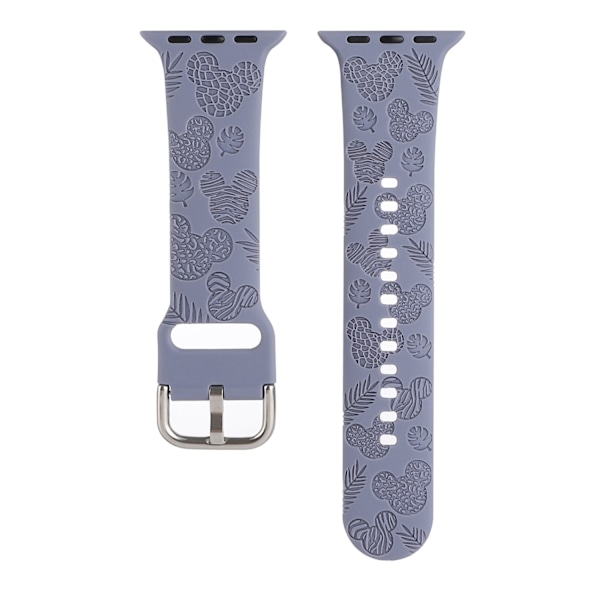 Kellon ranneke Apple Watch iWatch 38/40/41mm Laventeli Harmaa