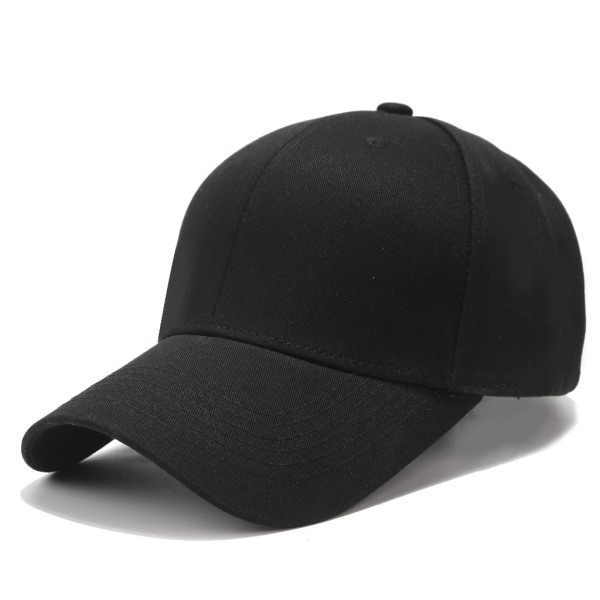 Baseballkasket 2022 Forår Sommer Ensfarvet Broderi Fritidsmodehat White Adjustable