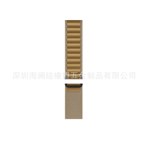Klockarmband för Apple Watch iWatch 38/40/41/series10-42 Hårdvaruhuvud vete färg