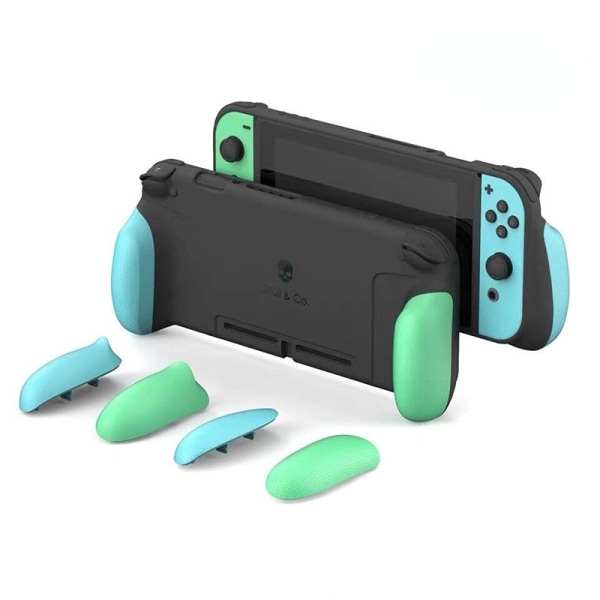 Gripcase for Switch fra Nintendo Switch Grip Protective Case Spilltilbehør Green