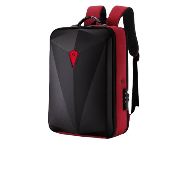 Shaping mænds rygsæk 17.3 gaming bærbar taske Red 17 inches c490 | Red | 17  inches | Fyndiq