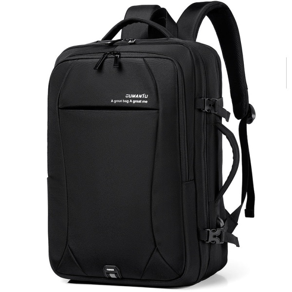 Rygsæk Vandtæt computer til mænd med stor kapacitet udendørs rejser 2101 backpack black [silk fabric]]