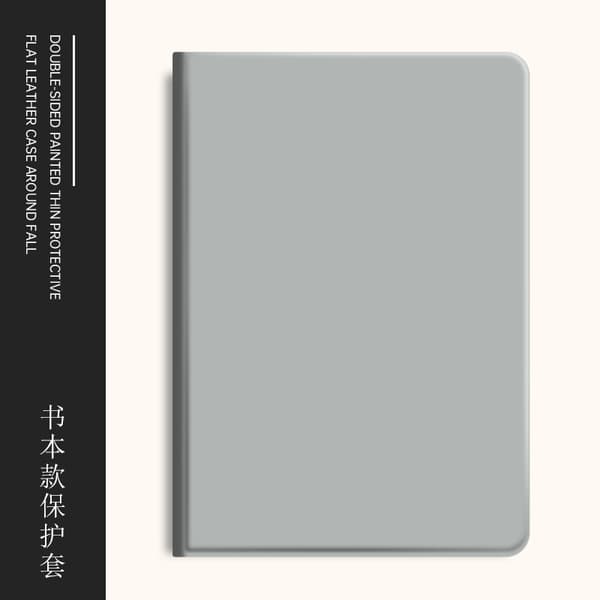 Stilfuldt etui til iPad Pro 2018 11\" Full Screen Regular Lysegrå BookStylish Case