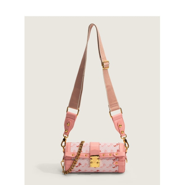 Naisten naisten käsilaukku, yksi olkapää Crossbody Fashion casual Pink