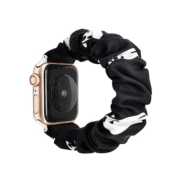 Urrem til Apple Watch iWatch 38/40/41mm sort print-3