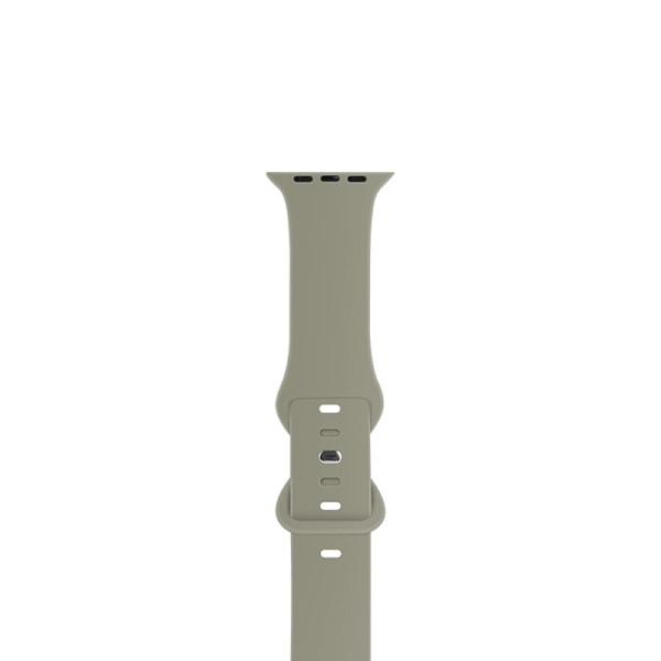 Klockarmband för Apple Watch iWatch 38-41 S10/42mm vit box rockgrå