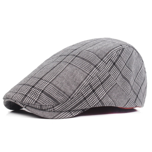 Beret Hat Rutet Beret Menns Peaked Cap Artistic Youth Hot Sale Beret Dame Casual Sun Hat Khaki Adjustable
