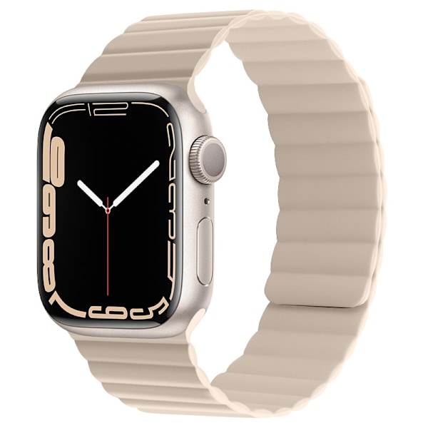 Klockarmband för Apple Watch iWatch 38/40/41/42mm Stjärnljus färg samma färg som urtavlan