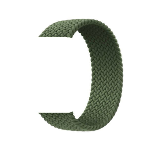 Klockarmband för Apple Watch iWatch 42/44/45/49mm S storlek elastisk enkel loop grön