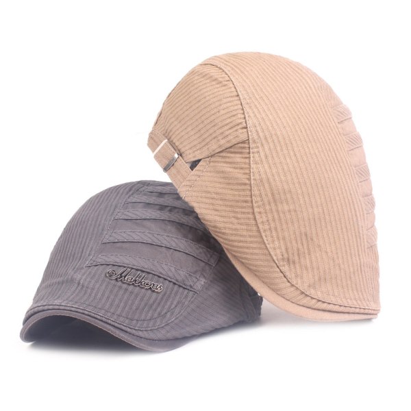 Baretti Hattu Baretti Miesten ja Naisten Advance-hatut Taiteellinen nuorisohattu Cap Miesten hattu Brown Adjustable