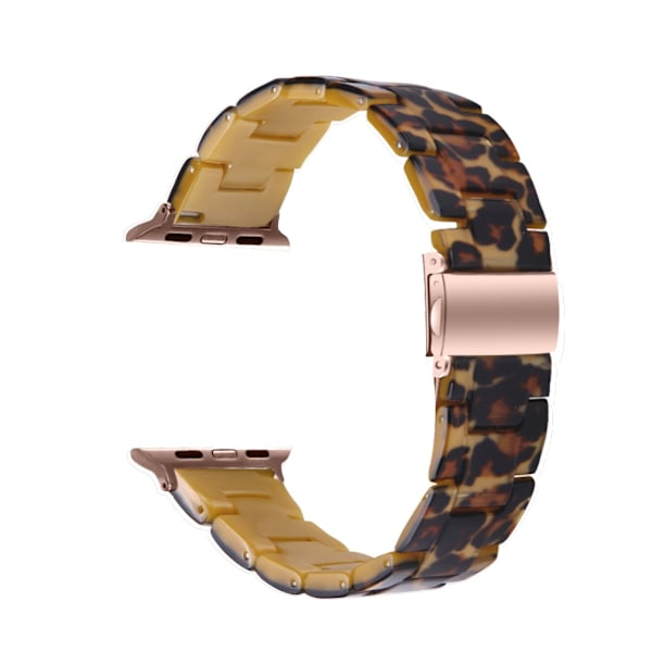 Kellon ranneke Apple Watch iWatch 38/40/41/42mm - S10 56 - Leopardikuvio