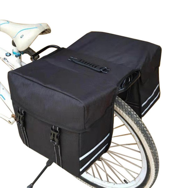 Cykel Mountain Bike Bag Baksäte Hard Shell Travel Black 28cm*32cm