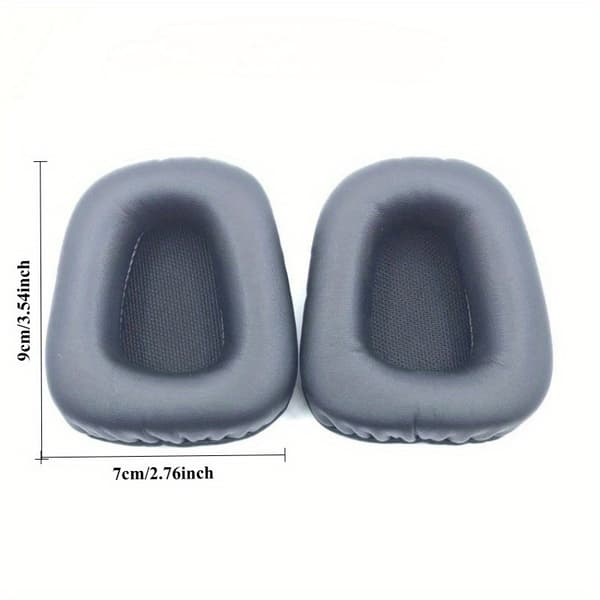 1 par sorte udskiftningsørepuder til Razer Electra V2 Thunder Tooth Whale