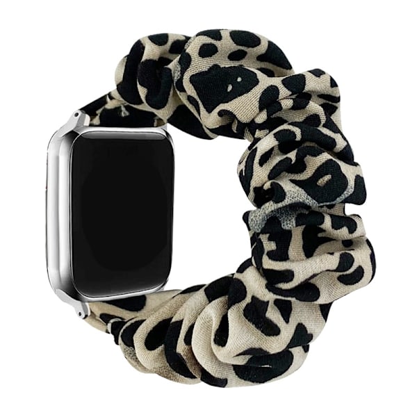 Urrem til Apple Watch iWatch 38/40/41mm Grå-blå Leopard