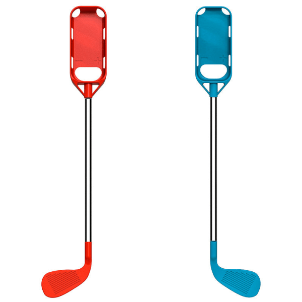 Switch Golf Grip Mario Golf Rush Left and Right Bar End Game Grip Double -paketti Red and Blue