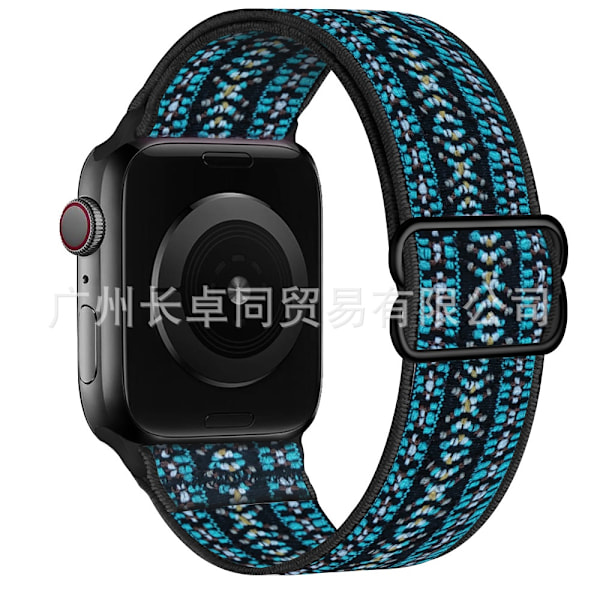 Kellon ranneke Apple Watch iWatch 38/40/41/series10-42 Bohemian Green -kelloon