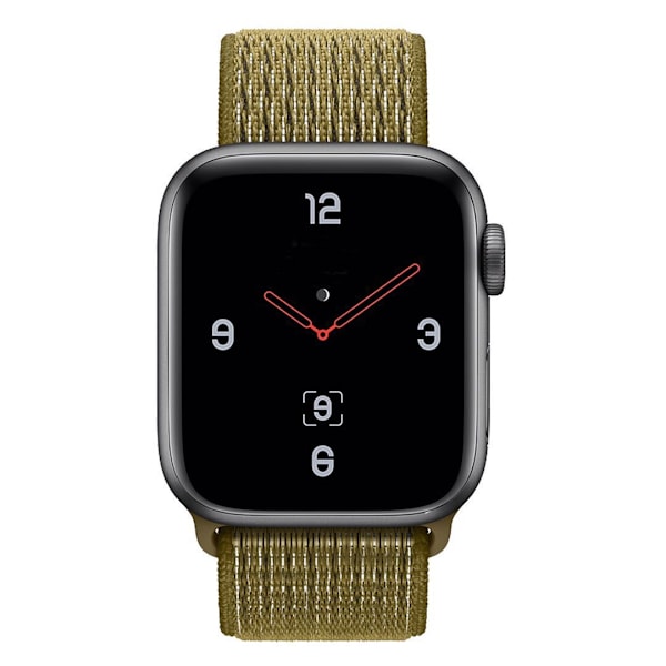 Kellon ranneke Apple Watch iWatch 38/40/41/ 10. sukupolvi 42mm oliivinvihreä