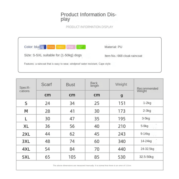 Lemmikkien vaatteet Sadetakki Pu Vedenpitävä Outdoor Suuri Koiran Vaatteet Heijastava Yellow 3XL